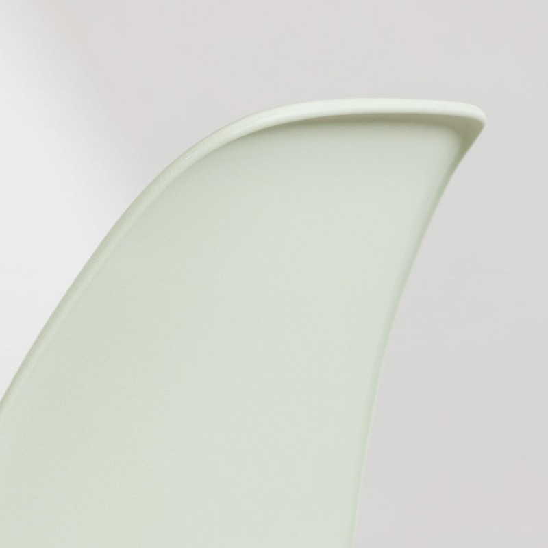 ORION91 Silla ARA Color Verde Jade y Patas Haya 46x55x83 cm Comedor Oficina Salón Teletrabajo Cocina – SpazioLuzio