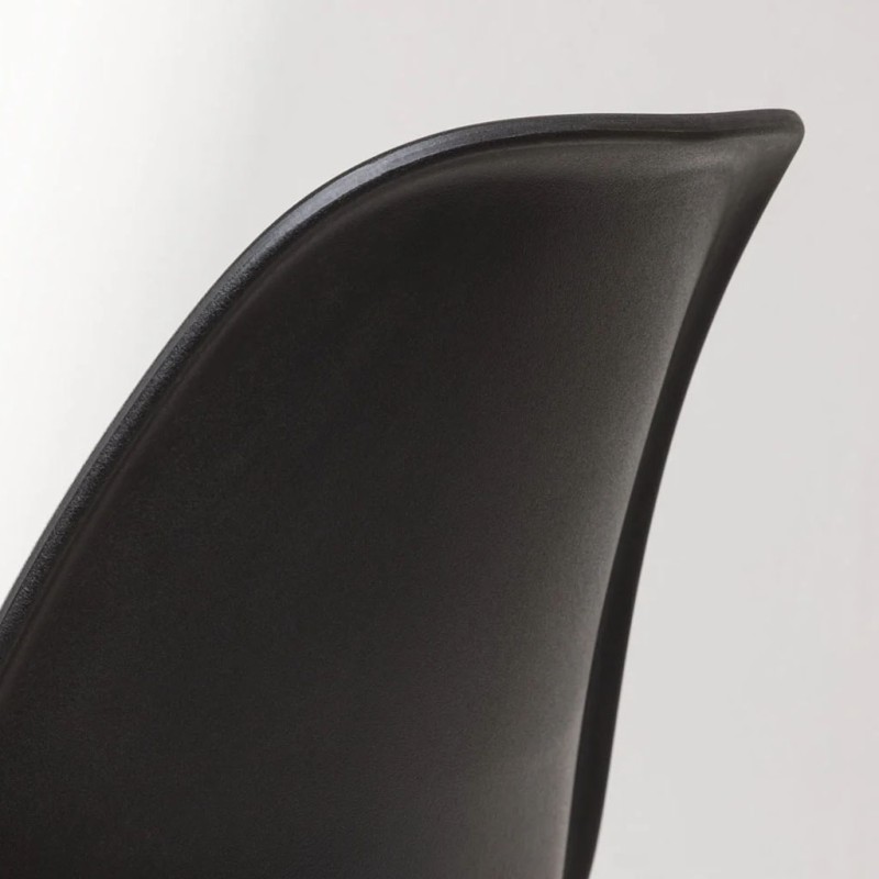 ORION91 Silla ARA Color (VARIOS COLORES) y Patas Haya 46x55x83 cm Comedor Oficina Salón Teletrabajo Cocina - SpazioLuzio