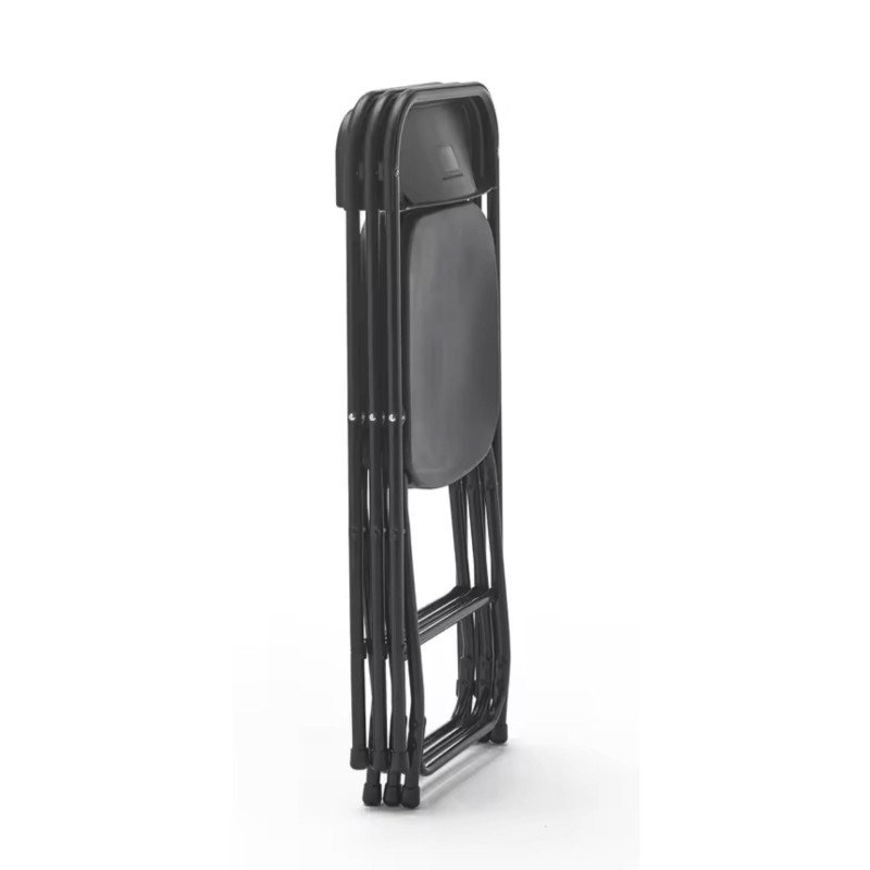 ORION91 Silla Plegable ANDROMEDA Polietileno y Estructura Metálica Color (VARIOS COLORES) (44x44x80 cm) Camping Comedor Oficina 