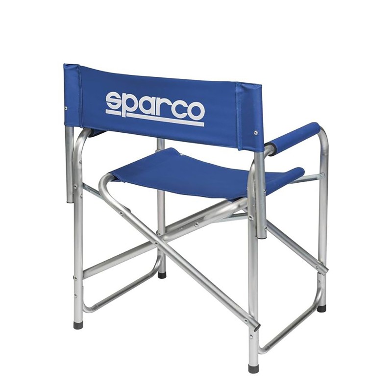 ORION91 Silla Director Plegable SPARCO en Aluminio con Lona (VARIOS COLORES) 59x78x42cm - SpazioLuzio