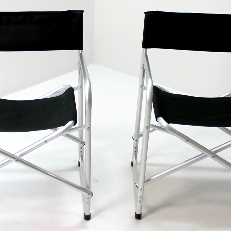 ORION91 Silla Director Plegable en Aluminio con Lona (VARIOS COLORES) 56X78X44cm - SpazioLuzio