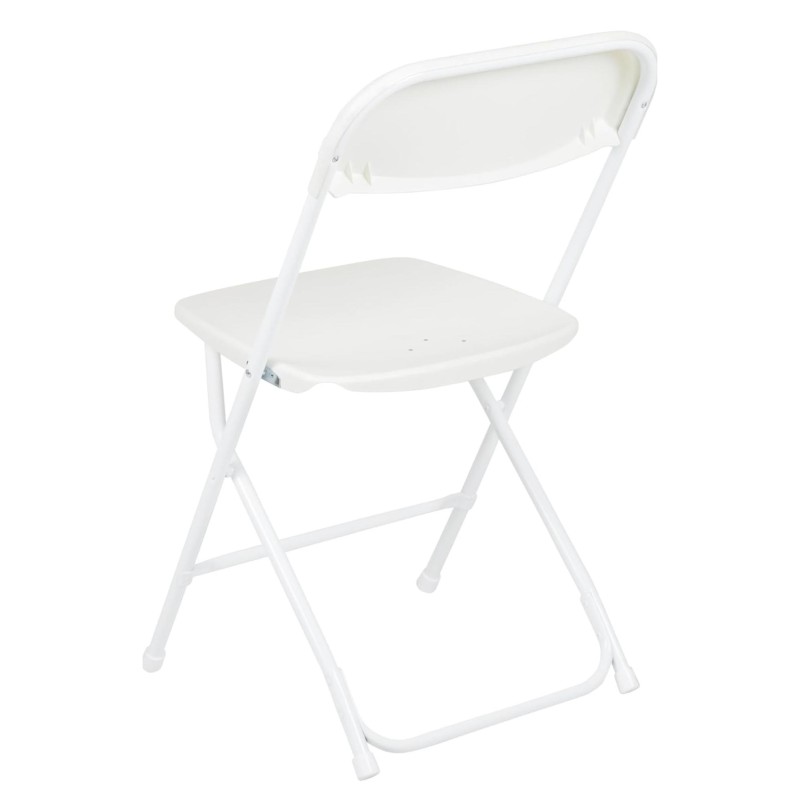 ORION91 Silla Plegable ANDROMEDA Polietileno y Estructura Metálica Color (VARIOS COLORES) (44x44x80 cm) Camping Comedor Oficina 