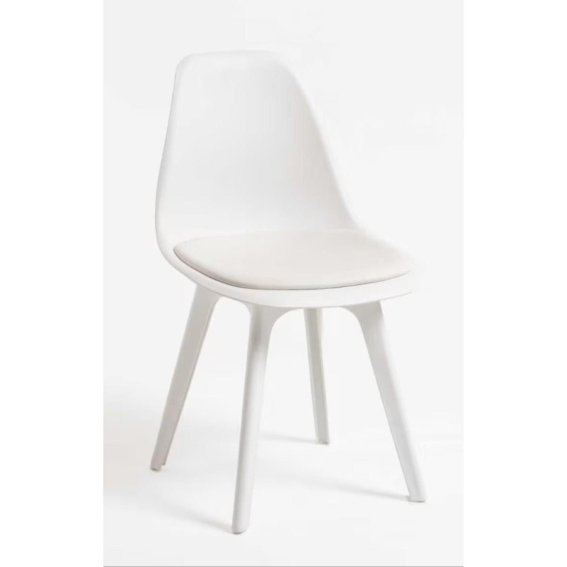 ORION91oficial® - Silla DIONE Asiento Piel Sintética Acolchado y Patas Color (VARIOS COLORES), 46x39x82cm Comedor Oficina Salón