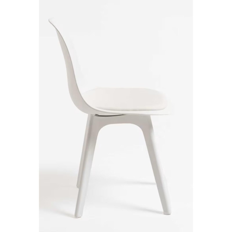 ORION91oficial® - Silla DIONE Asiento Piel Sintética Acolchado y Patas Color (VARIOS COLORES), 46x39x82cm Comedor Oficina Salón 