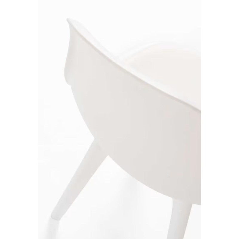 ORION91oficial® - Silla DIONE Asiento Piel Sintética Acolchado y Patas Color (VARIOS COLORES), 46x39x82cm Comedor Oficina Salón 