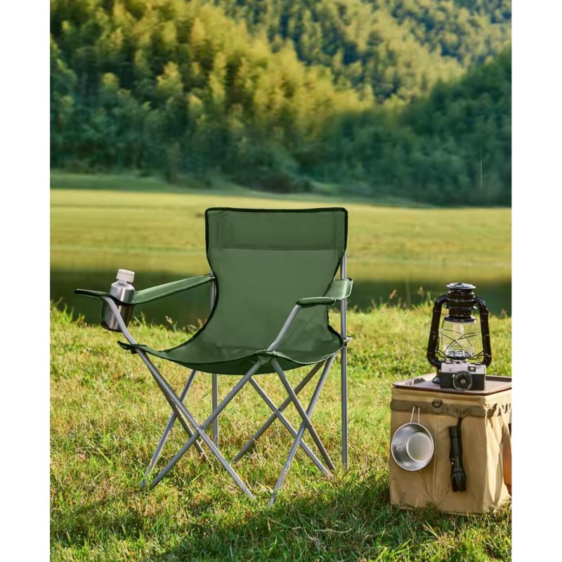 ORION91oficial® - Silla Plegable, Portátil Camping Poliéster (50 x 40cm) Color (VARIOS COLORES) , Peso Max 120kg, Exterior, Apoy