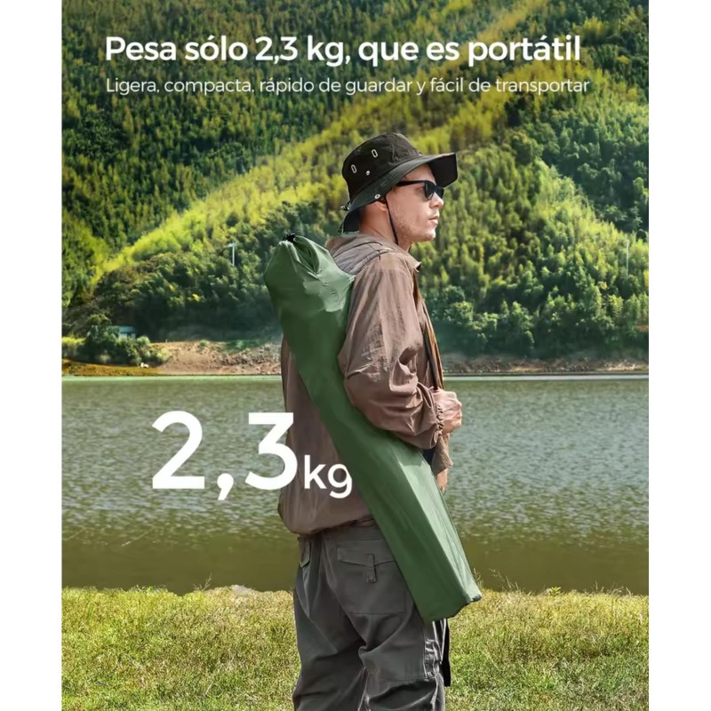 ORION91oficial® - Silla Plegable, Portátil Camping Poliéster (50 x 40cm) Color (VARIOS COLORES) , Peso Max 120kg, Exterior, Apoy