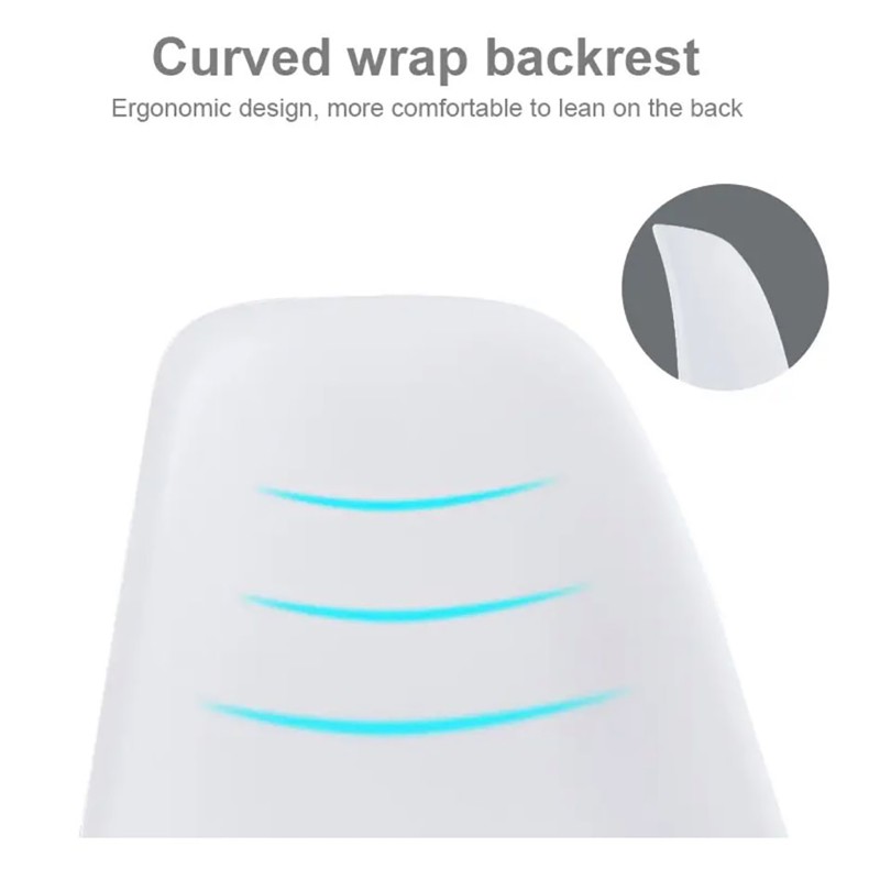 ORION91oficial® - Silla de Comedor, O91, Polipropileno Color Blanco y Patas en (VARIOS COLORES) 46,5 x 48 x 82 cm, Hostelería-Ba