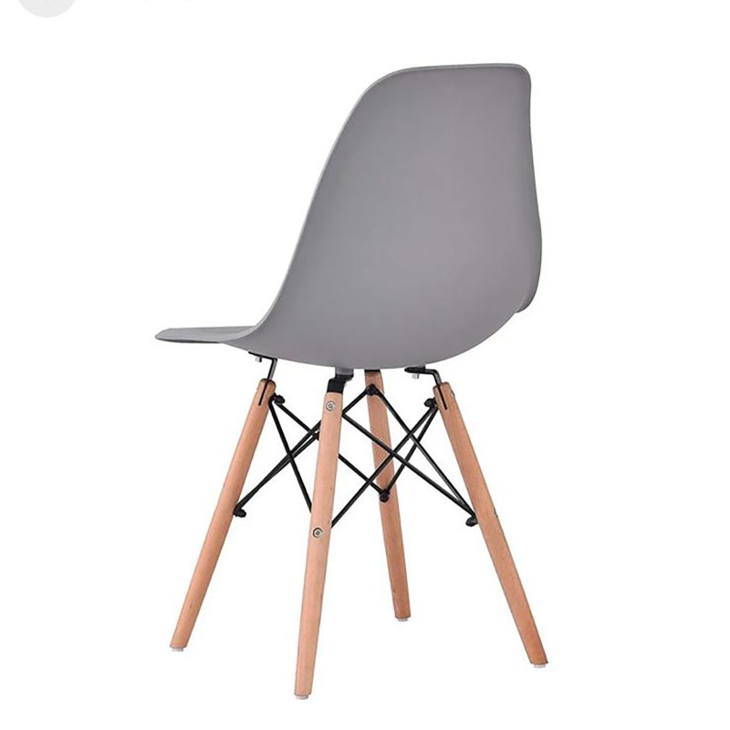 ORION91oficial® - Silla de Comedor, O91, Polipropileno Color Gris y Patas en (VARIOS COLORES) 46,5 x 48 x 82 cm, Hostelería-Bar-