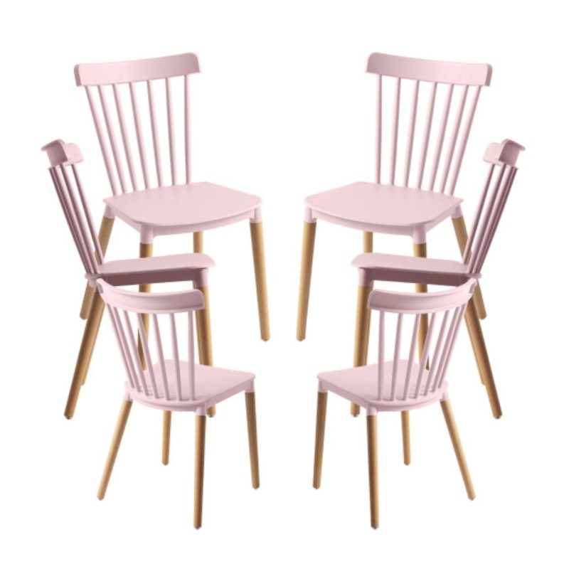 ORION91 Silla ALCIONE Color (VARIOS COLORES) Haya 83x48x52,5cm Comedor Oficina Salón Teletrabajo Cocina - SpazioLuzio