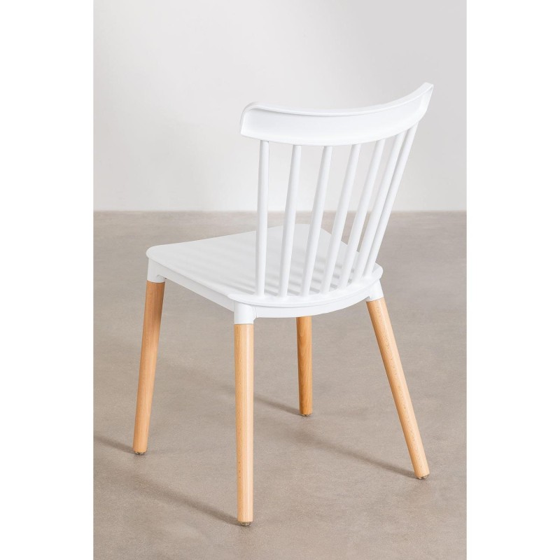 ORION91 Silla ALCIONE Color (VARIOS COLORES) Haya 83x48x52,5cm Comedor Oficina Salón Teletrabajo Cocina - SpazioLuzio