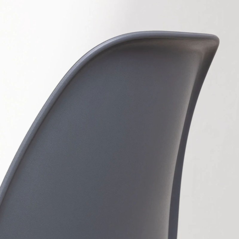 ORION91 Silla ARA Color (VARIOS COLORES) y Patas Haya 46x55x83 cm Comedor Oficina Salón Teletrabajo Cocina - SpazioLuzio