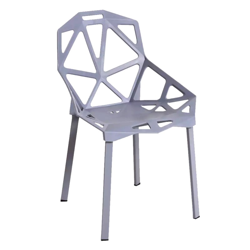 ORION91 Silla ELECTRA Color (VARIOS COLORES) y Polipropileno 54x59x80cm Comedor Oficina Salón Teletrabajo Cocina - SpazioLuzio