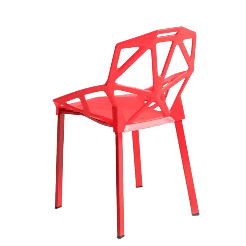 ORION91 Silla ELECTRA Color (VARIOS COLORES) y Polipropileno 54x59x80cm Comedor Oficina Salón Teletrabajo Cocina - SpazioLuzio