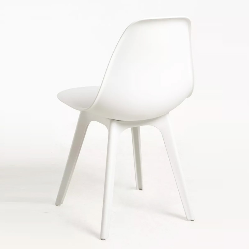 ORION91 Silla NORDIK Elegant Asiento y Patas Color (VARIOS COLORES) 46,5x82x39 cm Comedor Oficina Salón Teletrabajo Cocina - Spa