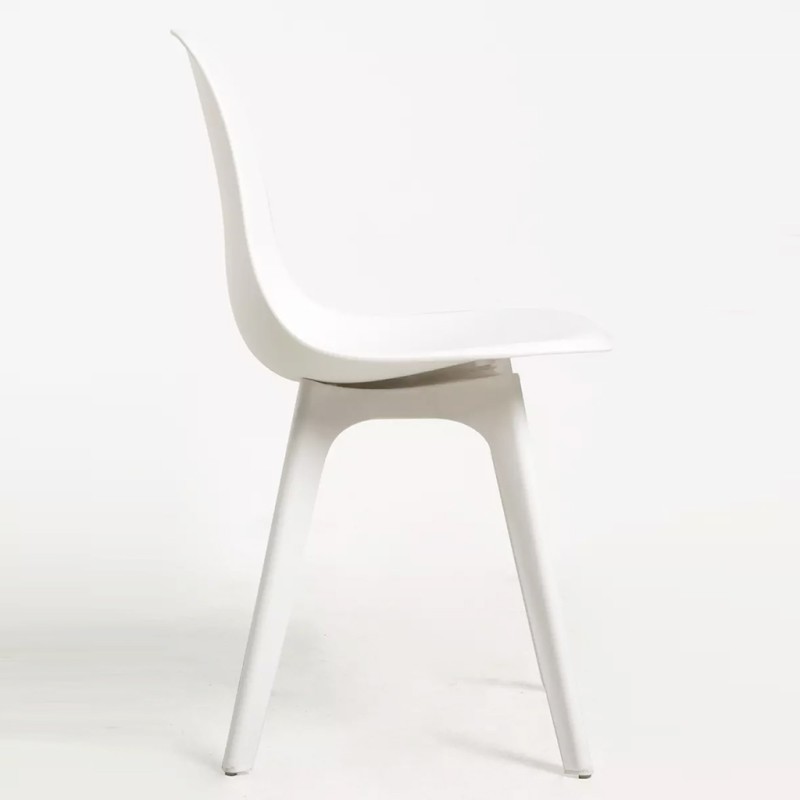 ORION91 Silla NORDIK Elegant Asiento y Patas Color (VARIOS COLORES) 46,5x82x39 cm Comedor Oficina Salón Teletrabajo Cocina - Spa