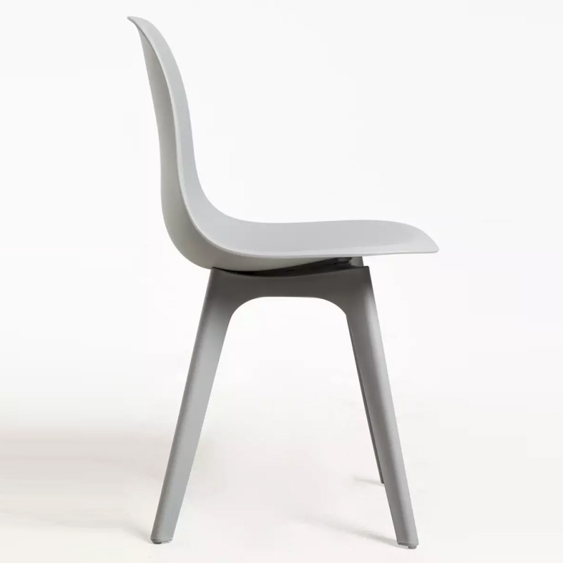 ORION91 Silla NORDIK Elegant Asiento y Patas Color (VARIOS COLORES) 46,5x82x39 cm Comedor Oficina Salón Teletrabajo Cocina - Spa